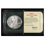 2002 AMERICAN SILVER EAGLE