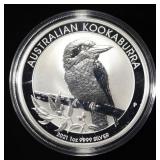 2021 1 OZ .999 SILVER AUSTRALIAN KOOKABURRA  ROUND