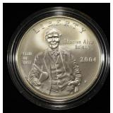 2004-P $1 COMMEM  90% SILVER THOMAS ALVA EDISON