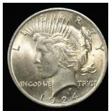 1924 PEACE DOLLAR CH BU
