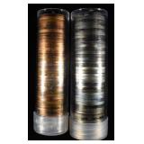 (40) PF JEFFERSON NICKELS & (40) PF LINCOLN CENTS