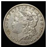 1897-O MORGAN DOLLAR XF