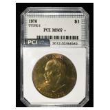 1976 TYPE 2 EISENHOWER DOLLAR PCI SUPERB GEM BU