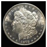 1878 7TF REV 78 MORGAN DOLLAR CH/GEM BU