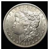 1888-O MORGAN DOLLAR DDO-'HOT LIPS' VARIETY AU