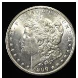 1900-S MORGAN DOLLAR CH BU