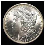 1884-O MORGAN DOLLAR CH BU
