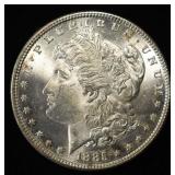 1885 MORGAN DOLLAR CH BU