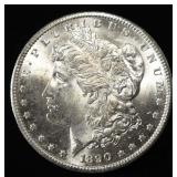 1890-S MORGAN DOLLAR CH BU