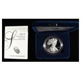 2017-W PROOF AMERICAN SILVER EAGLE OGP
