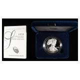 2018-W PROOF AMERICAN SILVER EAGLE OGP