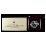 1988 $1 COMMEM 90% SILVER PR OLYMPIC