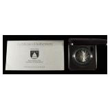 1989 $1 COMMEM 90% SILVER PR CONGRESSIONAL