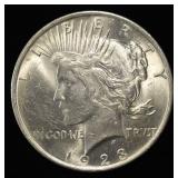 1923 PEACE DOLLAR CH BU