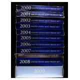 2000-2009 US PROOF SETS