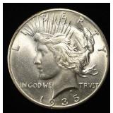 1935 PEACE DOLLAR CH TO GEM BU