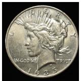 1935-S PEACE DOLLAR CH BU