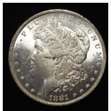 1881-O MORGAN DOLLAR CH/GEM BU