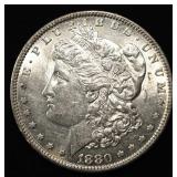 1880-O MORGAN DOLLAR AU/BU