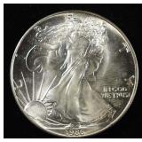 1986 AMERICAN SILVER EAGLE
