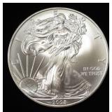 2008 AMERICAN SILVER EAGLE