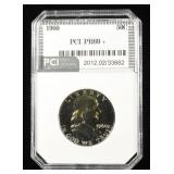 1960 FRANKLIN HALF PCI SUPERB GEM+ PROOF