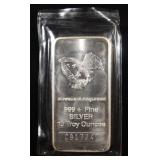 ENGELHARD 10 OZ .999 SILVER BAR