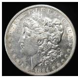 1884-S MORGAN DOLLAR CH AU/BU