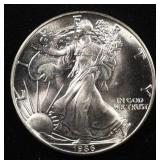 1986 AMERICAN SILVER EAGLE