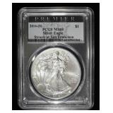 2014-S AMERICAN SILVER EAGLE PCGS MS69