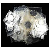 ($10) 80% SILVER MIXED FOREIGN COINS