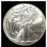 2001 AMERICAN SILVER EAGLE
