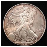 2008 AMERICAN SILVER EAGLE