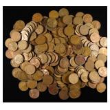 (200) 'S' MINT WHEAT CENTS