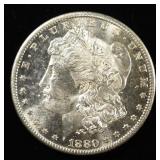 1880-S MORGAN DOLLAR GEM BU