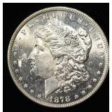 1878 7TF REV. 79 MORGAN DOLLAR CH/GEM BU PL