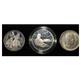 (3) COMMEMORATIVE HALF DOLLARS