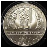 2010-W 90% SILVER COMMEM DOLLAR