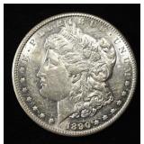 1890-CC MORGAN DOLLAR AU/BU