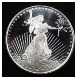 ST. GAUDENS 1 OZ .999 SILVER ROUND