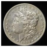 1903-S MORGAN DOLLAR AU