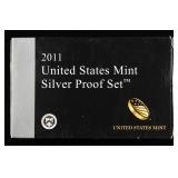 2011-S SILVER PROOF SET