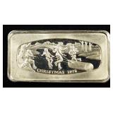 1972 CHRISTMAS 1000 GRAINS 92.5 BAR