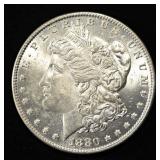 1880-O MORGAN DOLLAR CH BU