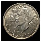 1938 ARKANSAS COMMEM HALF DOLLAR BU