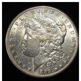 1889-S MORGAN DOLLAR AU