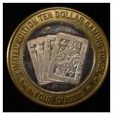 CASINO TOKEN .999 SILVER