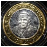 CASINO TOKEN .999 SILVER