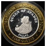 CASINO TOKEN .999 SILVER