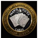 CASINO TOKEN .999 SILVER
